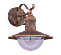 Faretto da parete per esterni Apparecchio da giardino Cortile Illuminazione da percorso ACCIAIO INOSSIDABILE Retro Vintage Light