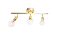 Faretto da Soffitto 3-flammig E27 60 CM Lungo IN Ottone Metallo Plafoniera Spot