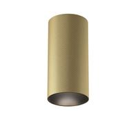 Faretto da Soffitto Alluminio Oro Sala Pranzo Cucina B: 5,4 CM GU10 Aufbau Lampe