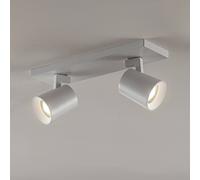 Faretto da soffitto Arcchio Iavo, 30 cm, bianco, a 2 luci, metallo Arcchio