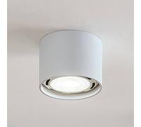Faretto da soffitto Arcchio Mabel, Ø 12 cm, bianco, metallo, GU10 Arcchio