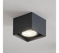 Faretto da soffitto Arcchio Mabel, 12 cm x 12 cm, grigio, GU10 Arcchio