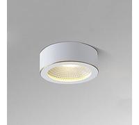 Faretto da soffitto bianco Faretti d'accento a montaggio superficiale a LED, faretti da soffitto in rame nordico, faretti direzionali commerciali del corridoio della camera da letto del soggiorno