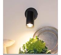 Faretto da soffitto Dyberg Larsen Modern, nero, lunghezza 14 cm Dyberg Larsen