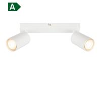 Faretto da soffitto 2 luci plafoniera soggiorno orientabile lampada da ...
