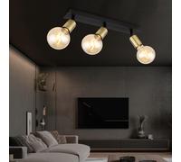 Faretto da Soffitto Lampada da Soffitto Luce Regolabile Lampada Sala Pranzo Nero [EEK: Non valutato]