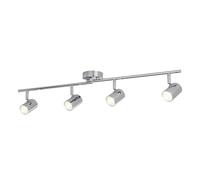 Faretto Da Soffitto LED Cromo B: 77 Cm 3000 K 1459 Lm Metallo Regolabile ESTEBAN [EEK: F]