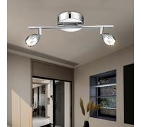 Faretto da Soffitto Plafoniera Lampada Spot 2 Fiamma LED Soggiorno Mobile
