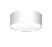 Faretto da soffitto rotondo bianco Ø16cm luce neutra LED 24W Luminex downlight a