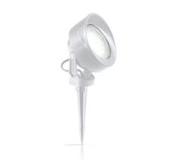 Piantana Modernoa Da Esterno Litio Materie Plastiche Bianco 1 Luce Gx53