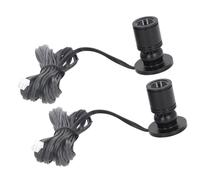 Faretto Dimmerabile USB 5V LED - Luci D'accento Mini a LED per Armadio, Vetrine, Gioielli, Portico Armadietti (BLACK)