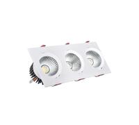 Faretto Downlight LED 15W Rettangolare Madison Foro 275x75 mm