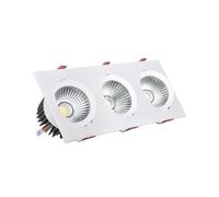 Faretto Downlight LED 45W Rettangolare Madison Foro 400x120 mm