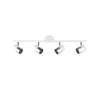 Faretto EDM 32014 Moon 50 W GU10 70 x 7,6 x 15,2 cm Bianco Da soffitta