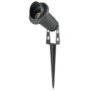 Faretto esterno da giardino doppia istallazione con picchetto e staffa GU10 IP65