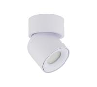 Faretto Esterno Giardino Regolabile Bianco Metallo GU10 IP65 B:9,4 CM Soffitto