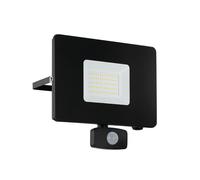 Faretto Esterno Moderno Faedo 3 Alluminio Nero Sensore Led H20Cm [EEK: A++]