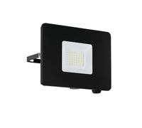 Faretto Esterno Moderno Faedo 3 Alluminio Nero Vetro Led [EEK: A++]