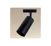 FARETTO FARO A CILINDRO ATTACCO GU10 PER BINARIO TRACK NERO IP20 DA INTERNI 0072
