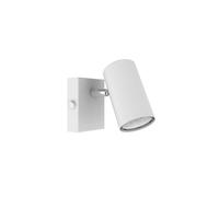 Faretto Globo Robby 7x10 cm bianco Bianco