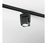 Faretto In Alluminio A Led Per Sistema In Binario Colore Nero
