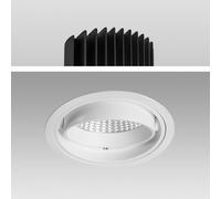 Faretto Incassato LED Genius 30W 930 Warmwhite S6071 Ø 150Mm