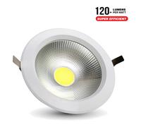FARETTO INCASSO 10W BIANCO FREDDO COB 1200LM VT-26101-LED1272 V-TAC