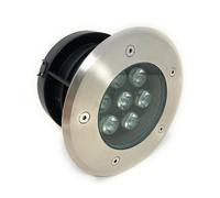 FARETTO INCASSO 7 W CALPESTABILE SEGNAPASSO IP67 LUCE 6500K 3000K 4000K ES08-7