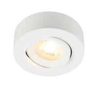 Faretto Incasso Desi Plastica Bianco Led Integrato 5W 3000K