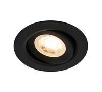 Faretto Incasso Desi Plastica Nero Led Integrato 5W 3000K