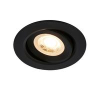 Faretto Incasso Desi Plastica Nero Led Integrato 5W 3000K Ip20 [EEK: A++]