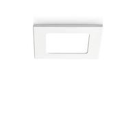Faretto Incasso Gea Led Maia Q Gfa753 C 6w Led Quadrato Termoplastico Lampada Soffitto Cartongesso Interno