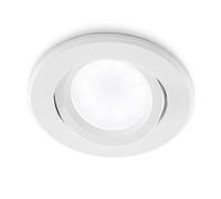Faretto Incasso Gea Led Orim R Gfa131 Led Spot Orientabile Bianco Cartongesso Tondo Gu10