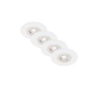 Faretto Incasso Kulana Plastica Bianco Opaco Led Integrato 4,9W 3000K [EEK: A++]