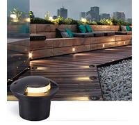 Faretto Incasso Led Da Esterno - Faretti Ad Incasso Giardino, Luci Paesaggistiche Da Esterno Percorsi 5W, Luce Laterale Segnapasso Laterale IP67 Impermeabile, Per Giardini, Vialetti, Terrazzi ( Color