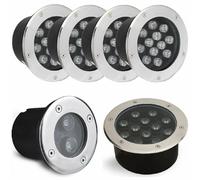 Faretto incasso led segnapasso esterno calpestabile luce rgb caldo fredda 1w-12w