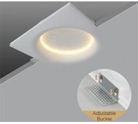Faretto incasso LED Gesso 30x30 controsoffittatura 18W Naturale Luna Scomparsa