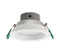 Faretto incasso LED Redo 8W 3000K 90° IP44 forma tonda EV01WW