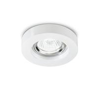 BLUES FARETTO INASSO IN VETRO BIANCO ATTACCO GU10 D.9,5CM