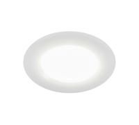 Faretto Incasso Moderno Flat In Plastica Bianco Led Integrato 3W 4000K