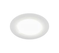 Faretto Incasso Moderno Flat In Plastica Bianco Led Integrato 3W 4000K [EEK: A++]