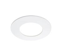 Faretto Incasso Moderno Flat In Plastica Bianco Led Integrato 5,5W 4000K [EEK: A++]