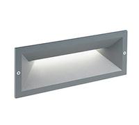 Faretto Incasso Parete da Esterno a LED 12W 3000K Sovil Grigio