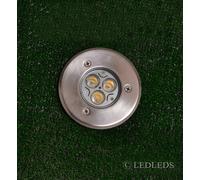 Faretto incasso segnapassi calpestabile carrabile GU10 led luce calda tondo