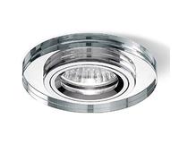 Faretto Incasso Vetro Gea Led Ophelia Gfa320 Led Spot Tondo Moderno Specchio Cartongesso Interni Gu10