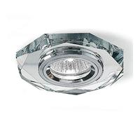 Faretto Incasso Vetro Gea Led Ophelia Gfa322 Led Spot Esagonale Moderno Specchio Cartongesso Interni Gu10