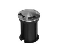 Faretto Interrato 4 Direzioni GU10 IP67 - INOX con doppio pressacavo