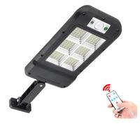 Faretto lampione con 120 led SMD da esterno pannello solare sensore di movimento