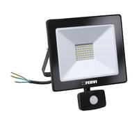 Faretto led 10w da esterno con sensore di movimento e luminosit?á Fervi 0218/10S