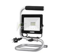 Faretto led 20W con supporto da appoggio Fervi 0218/20B 4000K 230V